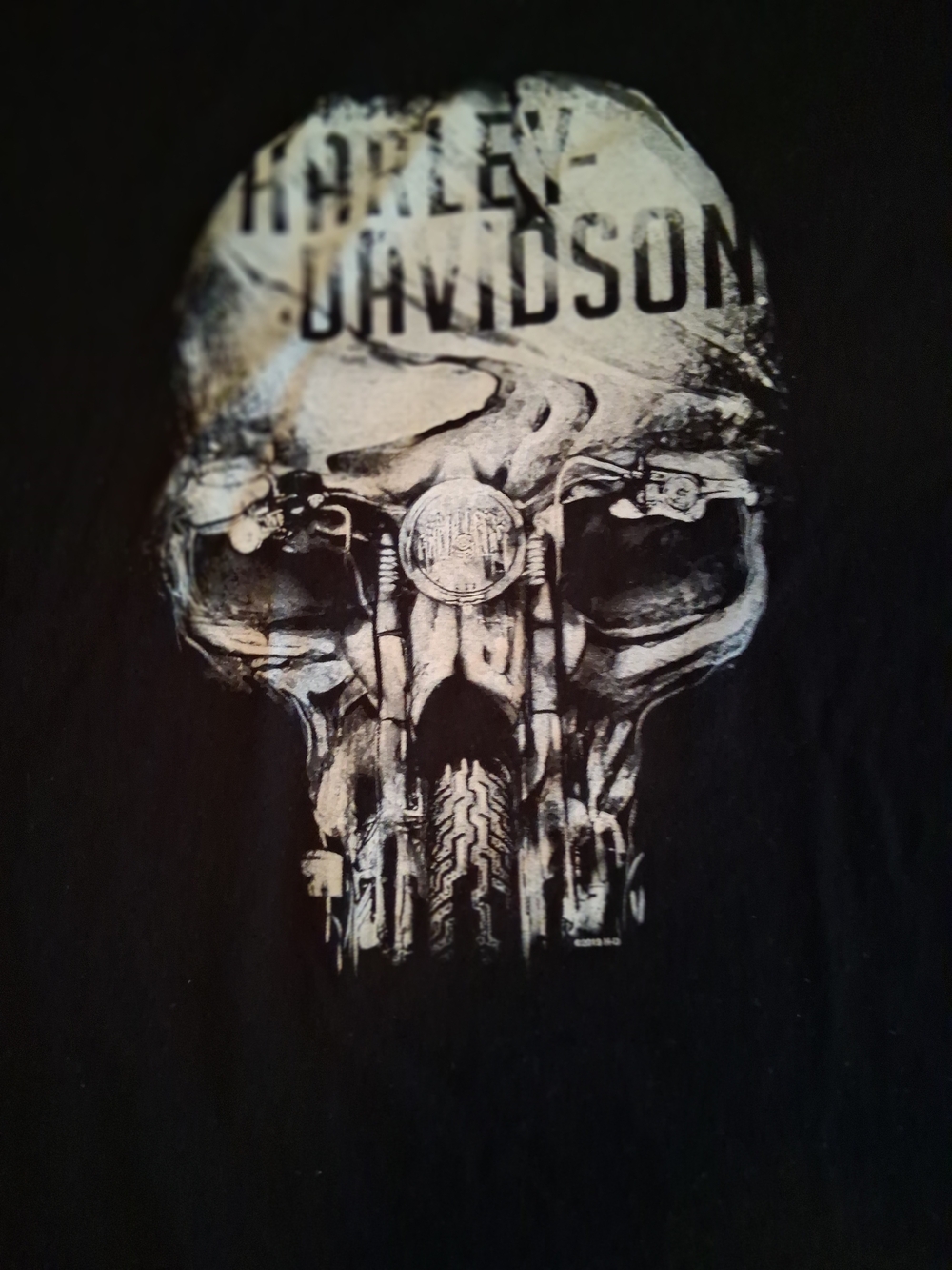 Harley-Davidson Skull Graphic T-Shirt Rocky Top Harley Pidgeon Forge,TN Men 2XL - Picture 5 of 6